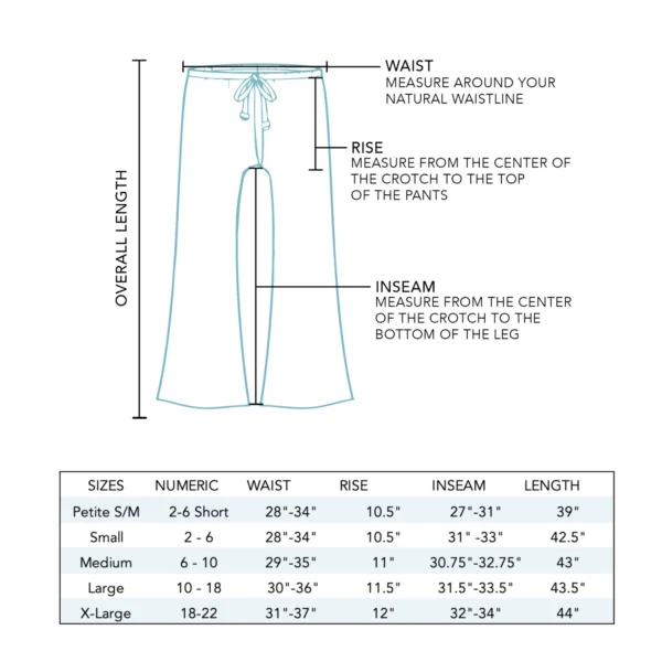 A diagram of the measurements for a skirt.